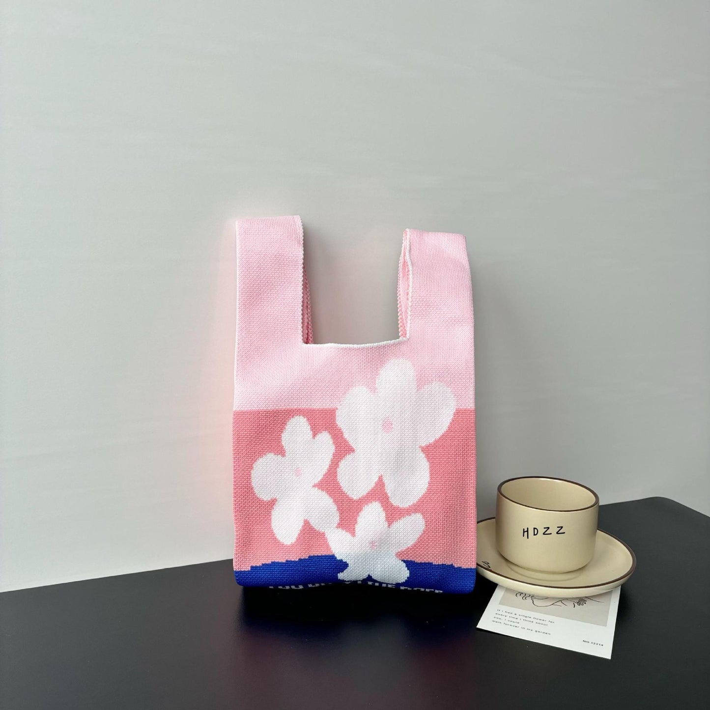 Cartoon Wrist Large Capacity Minority Hand Handbags