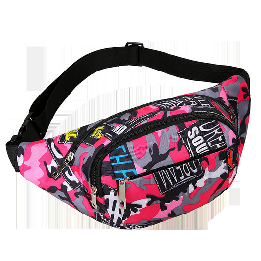 Men's Oxford Cloth Large Capacity Money Collection Checkout Men's Waist Packs