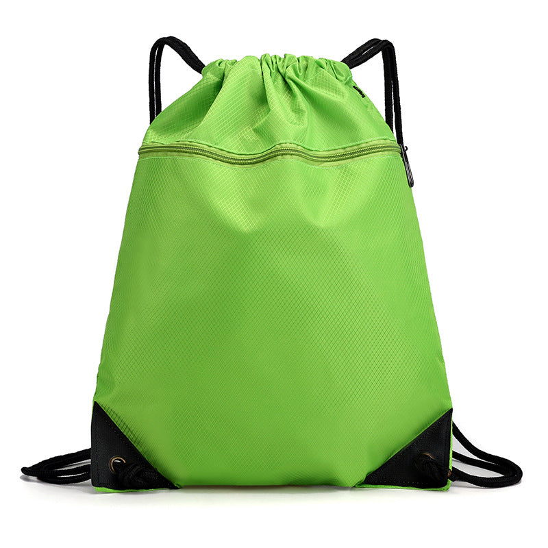 Simple Lightweight Drawstring Large Capacity Football Sports Backpacks
