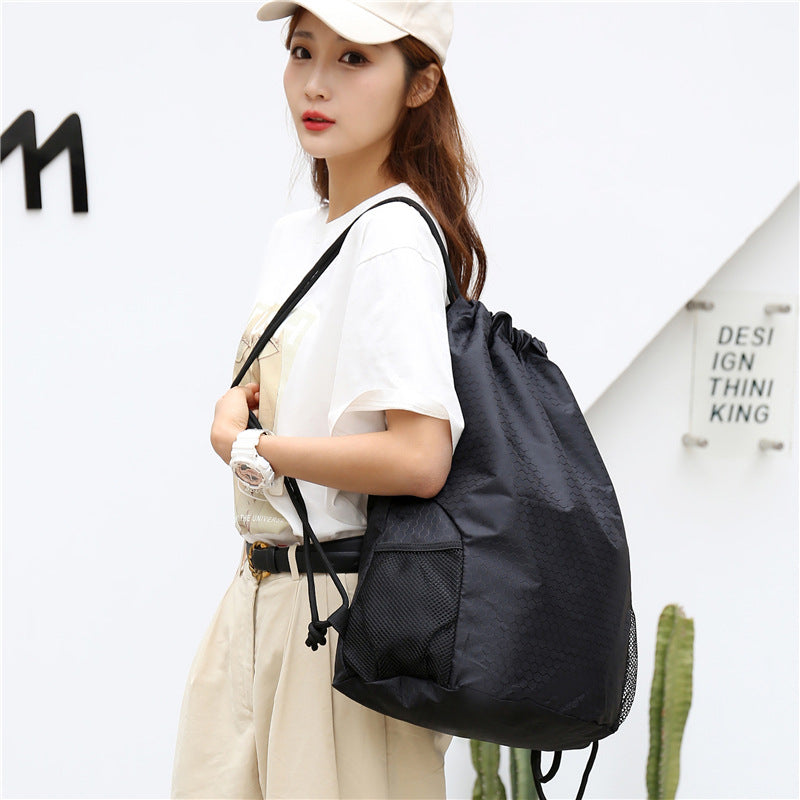 Creative Drawstring Basketball Football Swim Simple Sports Backpacks