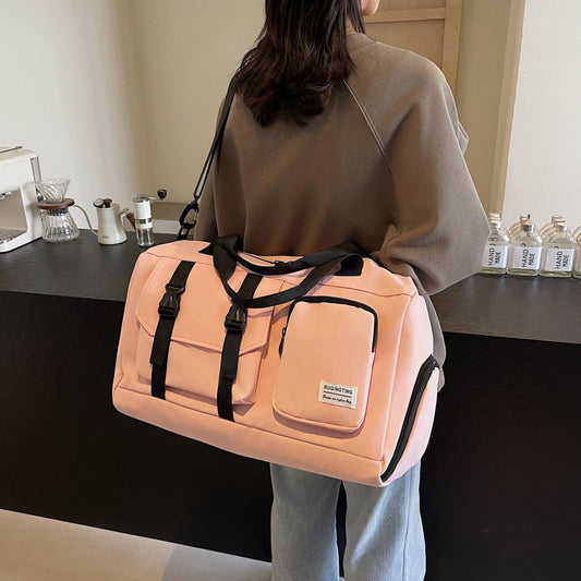 Portable Large Capacity Leisure High Texture Travel Bags