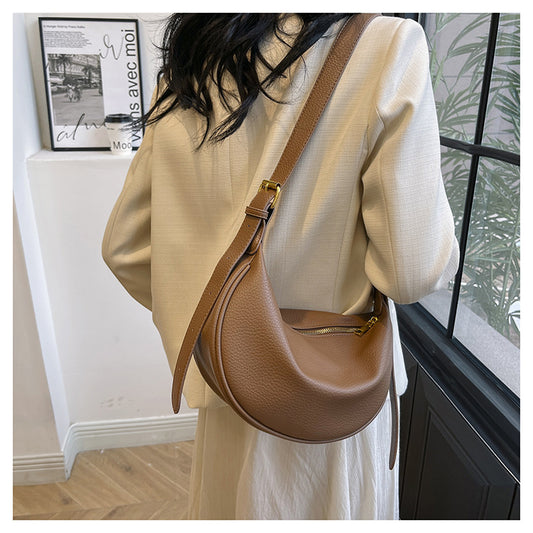 Women's High-grade Minority Simple Large Capacity Underarm Crossbody Bags