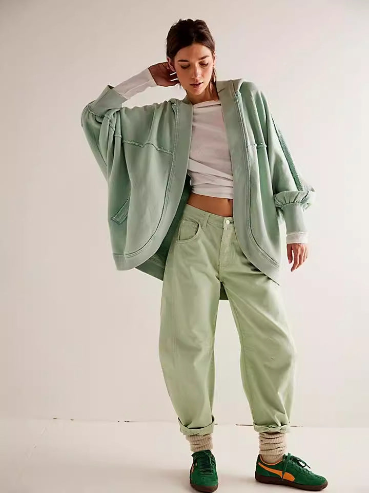 Women's Winter American Style Casual Retro Sweatshirt Sweaters