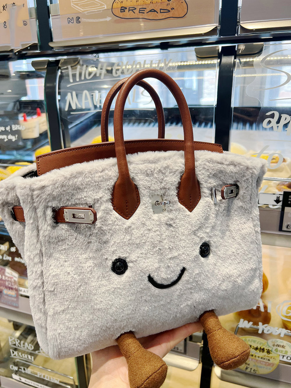 Classy Limited Edition Cute Furry Elf Crossbody Bags