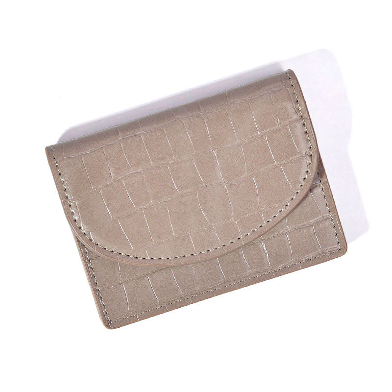 Women's Korean Style Solid Color Simple Ladies Wallets
