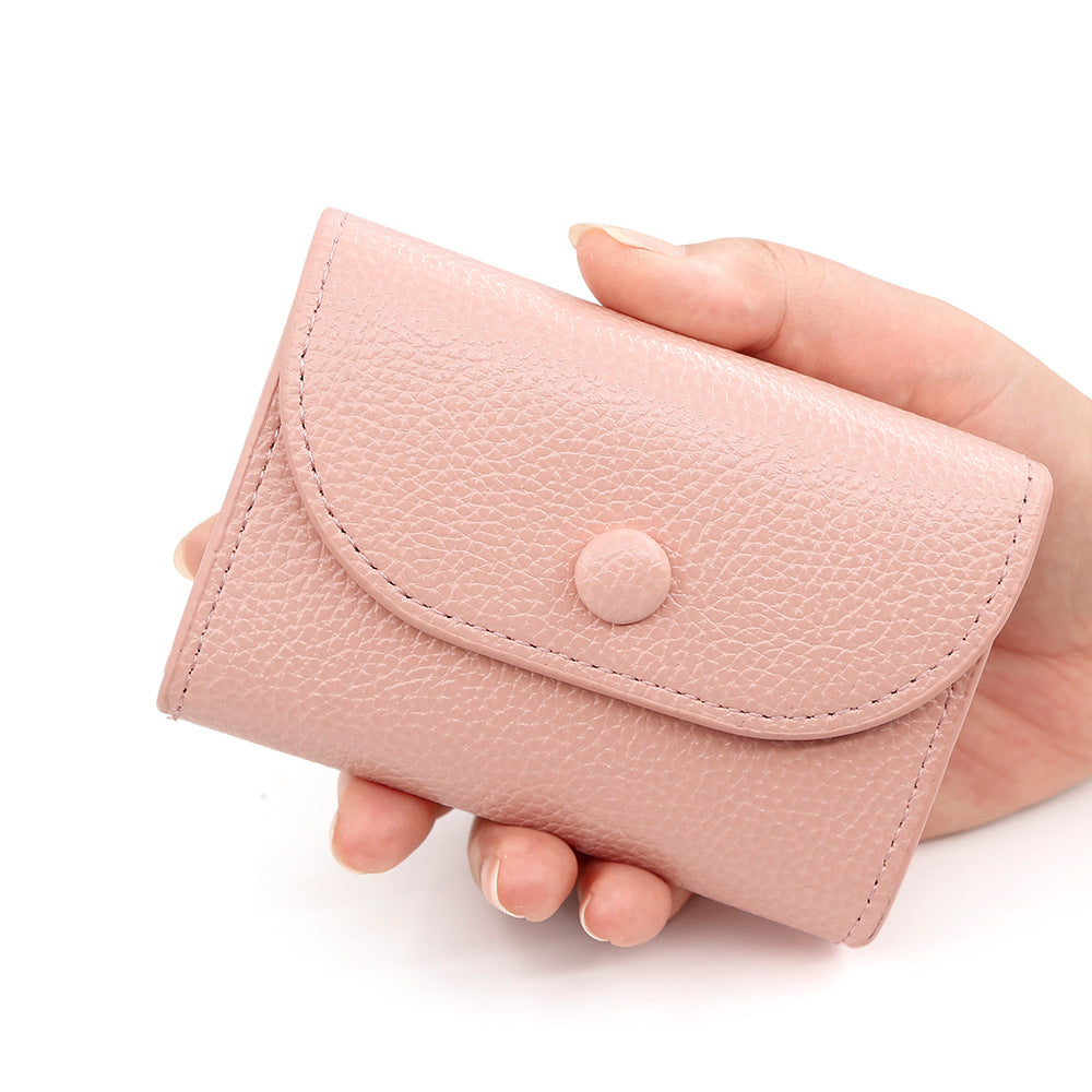 Simple Large Capacity Clutch Zipper Soft Purses