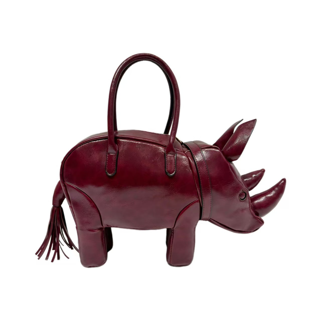 Popular Creative Funny Animals Rhinoceros Shape Handbags