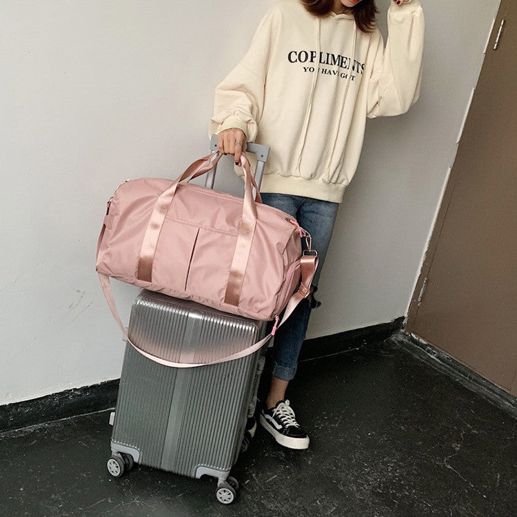 Dry Wet Separation Nylon Waterproof Swimming Travel Bags