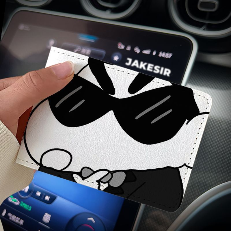 Cute License Protective Cover Driving Motor Card Holder