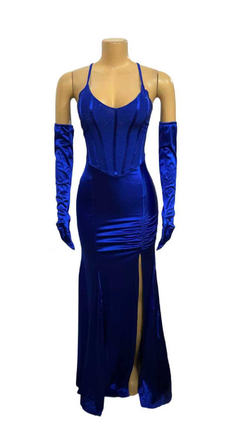 Women's Autumn Sequin Stitching Fashion Sexy Sling Dresses
