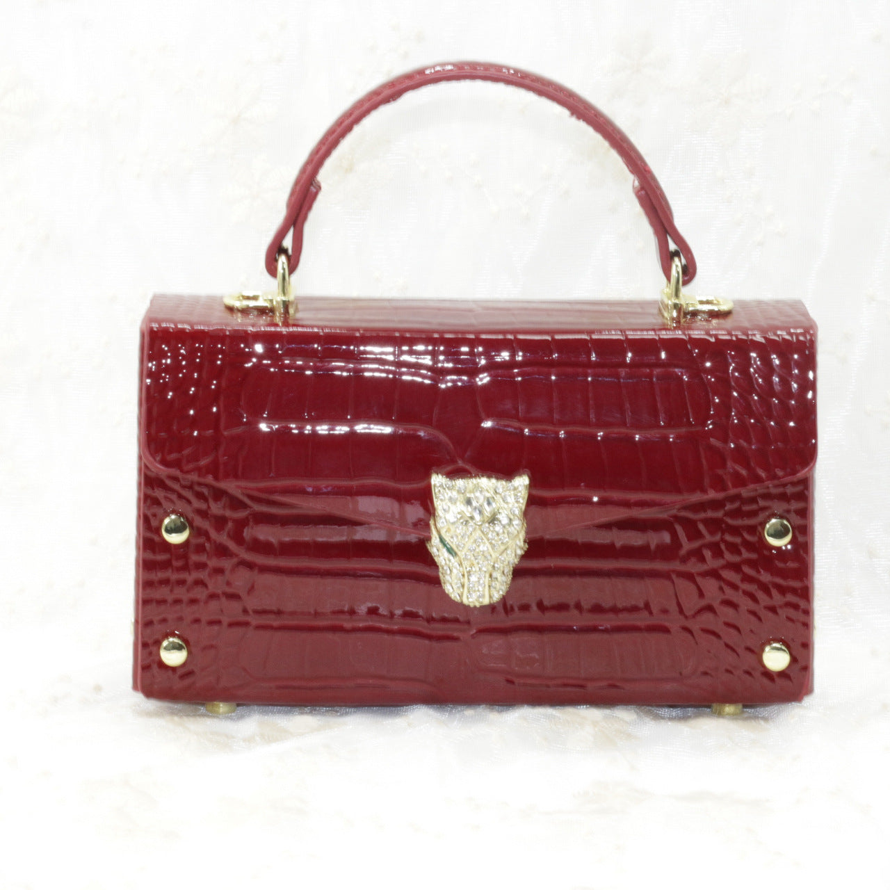 Women's Crocodile Belly Real Leather Fashion Trend Crossbody Bags