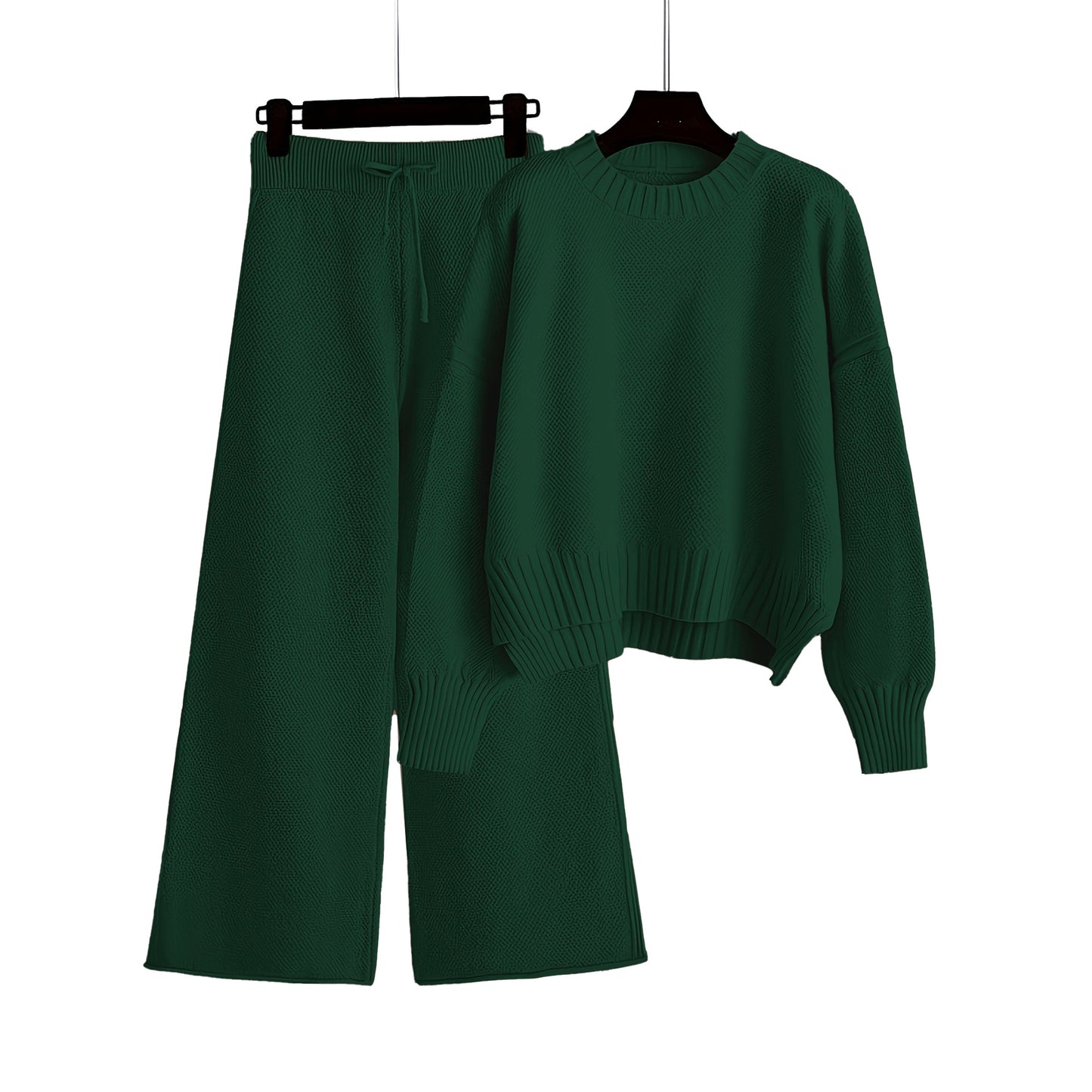 Women's Fashion Casual Knitting Loose Wide Leg Sweaters