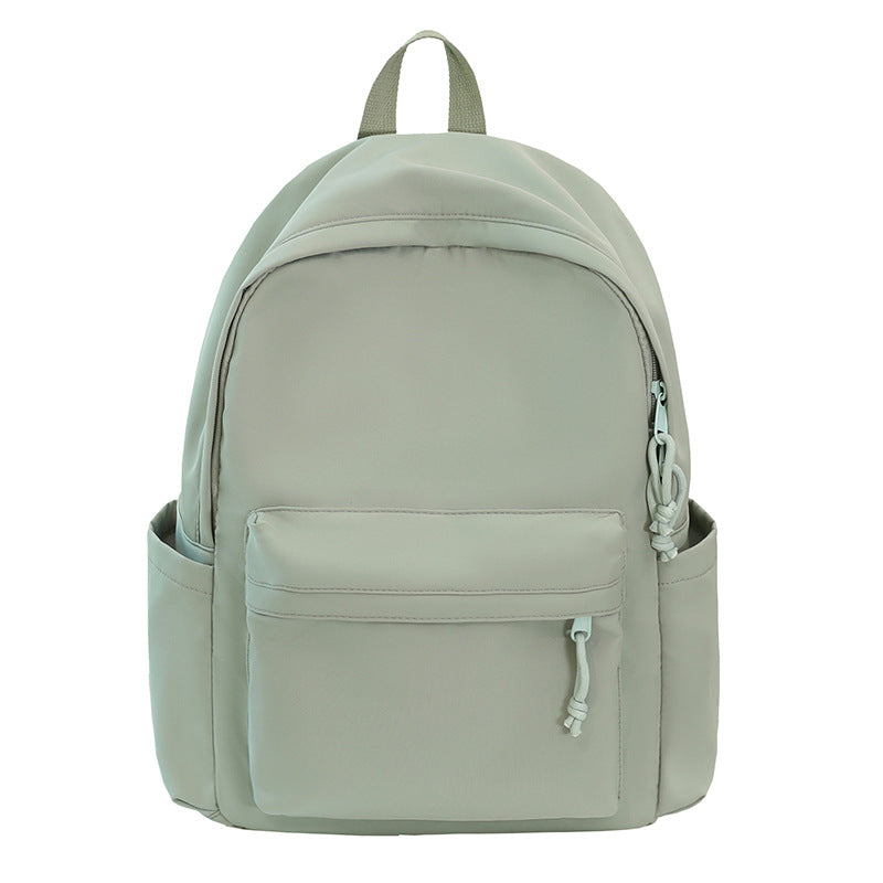 Female Simple High College Commuting Campus Backpacks