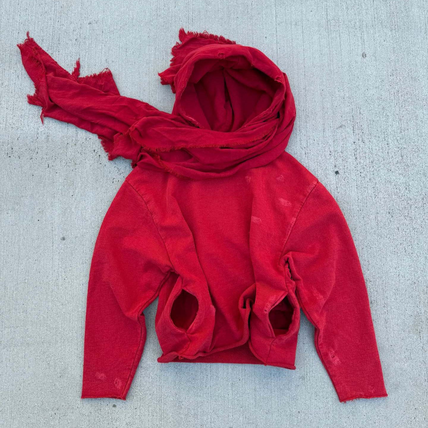 Autumn Casual Hooded Stitching Niche Headscarf Women's Sweater, Sweater