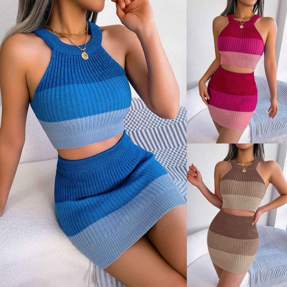 Cool Versatile Women's Gradient Color Hip Clothing