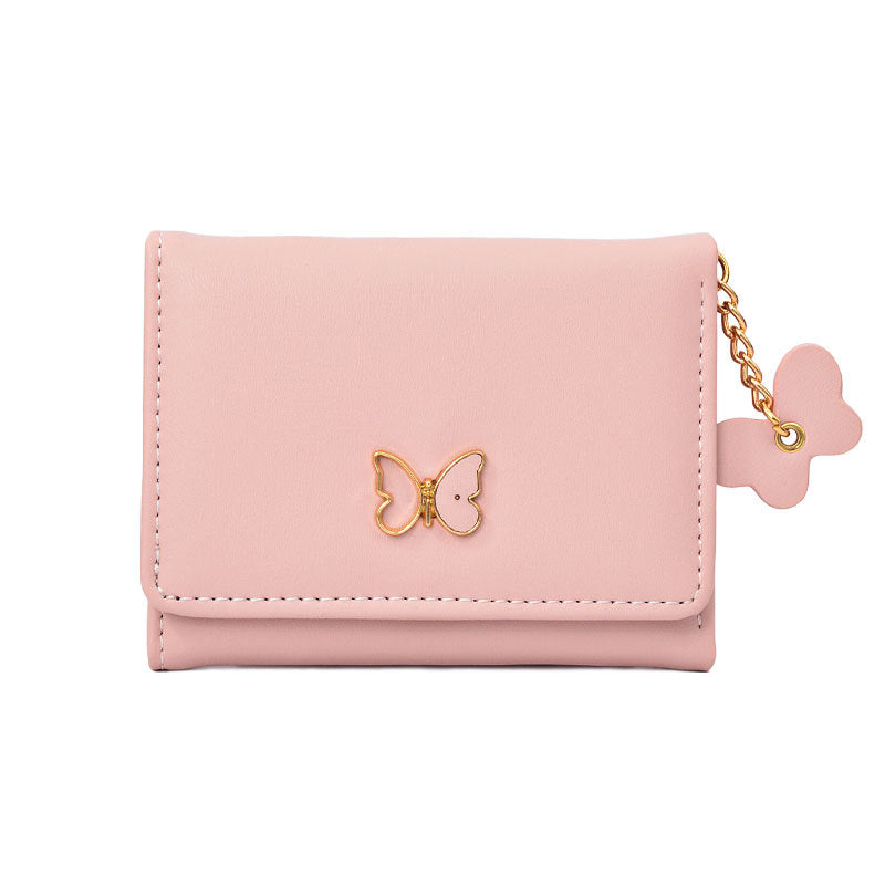 Women's Glamorous Short Fresh Bow Cute Ladies Wallets