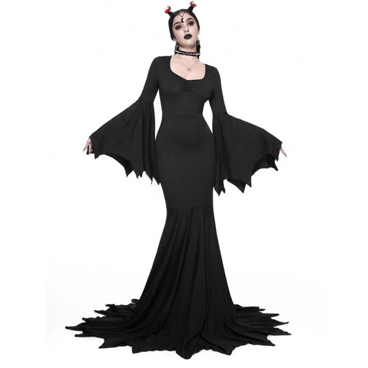 Women's Halloween Hot Fashion Elegant Slim Dress Batwing Dresses