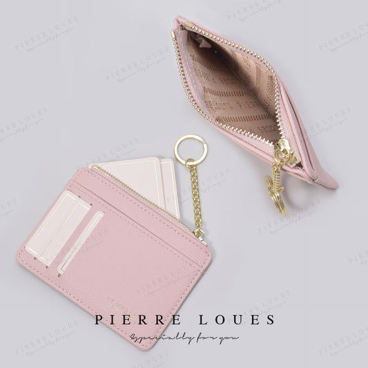 Women's Zipper Korean Mini Multiple Slots Cover Card Holder