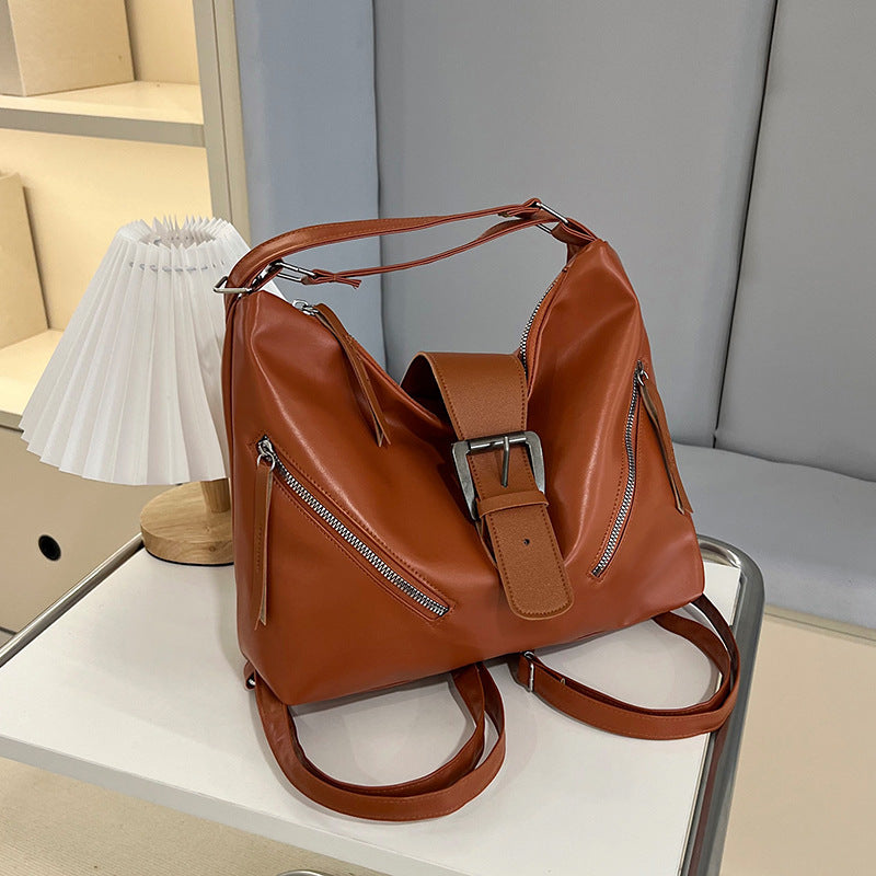 Women's Glamorous Large Capacity Commuter Retro Tote Bags