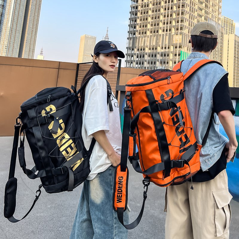 Women's & Men's & Capacity Dry Wet Separation Excursion Lightweight Fashion Trendy Travel Bags