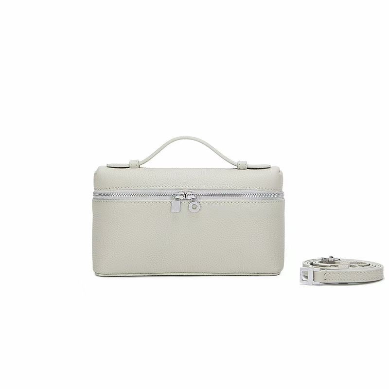 Women's Lunch Box First Layer Cowhide Genuine Handbags