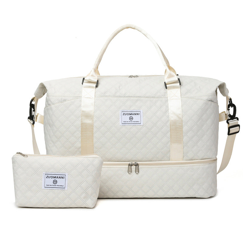 Capacity Texture Commuter Short Trip Dry Travel Bags