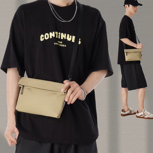 Women's & Men's & Hip Hop Style Solid Color Men's Messenger Bags