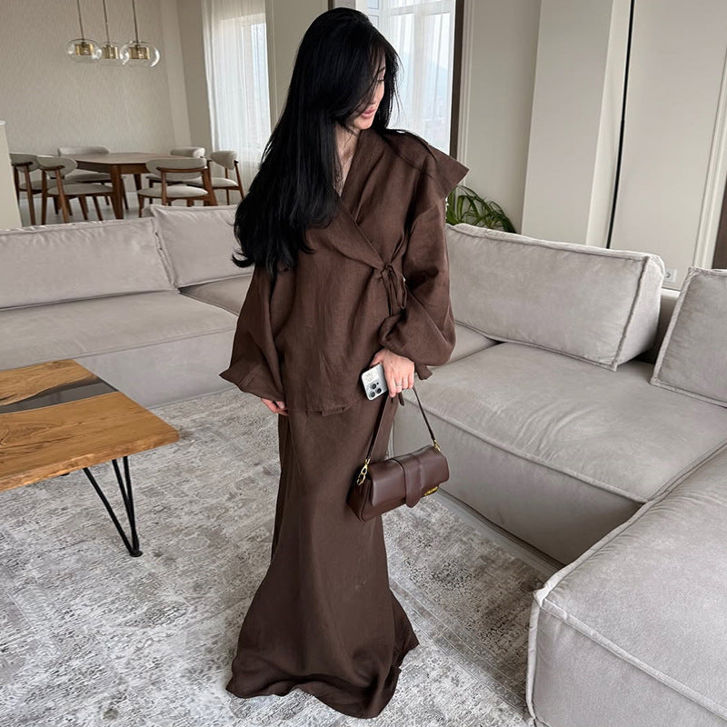 Women's Summer Design Fashion Shirt High Waist Suits