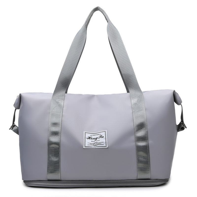 Women's Dry Wet Separation Exercise Portable Yoga Travel Bags