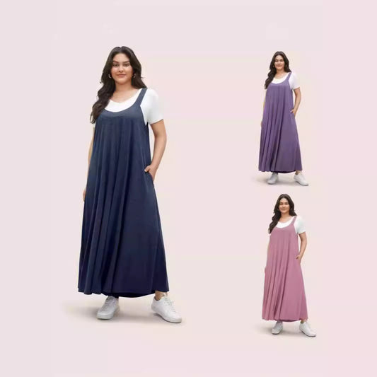 Attractive Popular Women's Loose Casual Culottes Jumpsuits