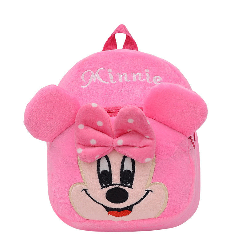 Classy Cute For Boys Cartoon Plush Backpacks