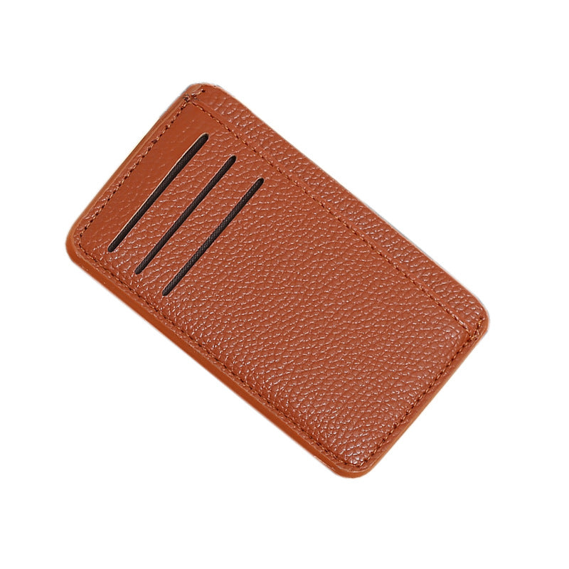 Men's Leather Multiple Slots Mini Short Card Holder