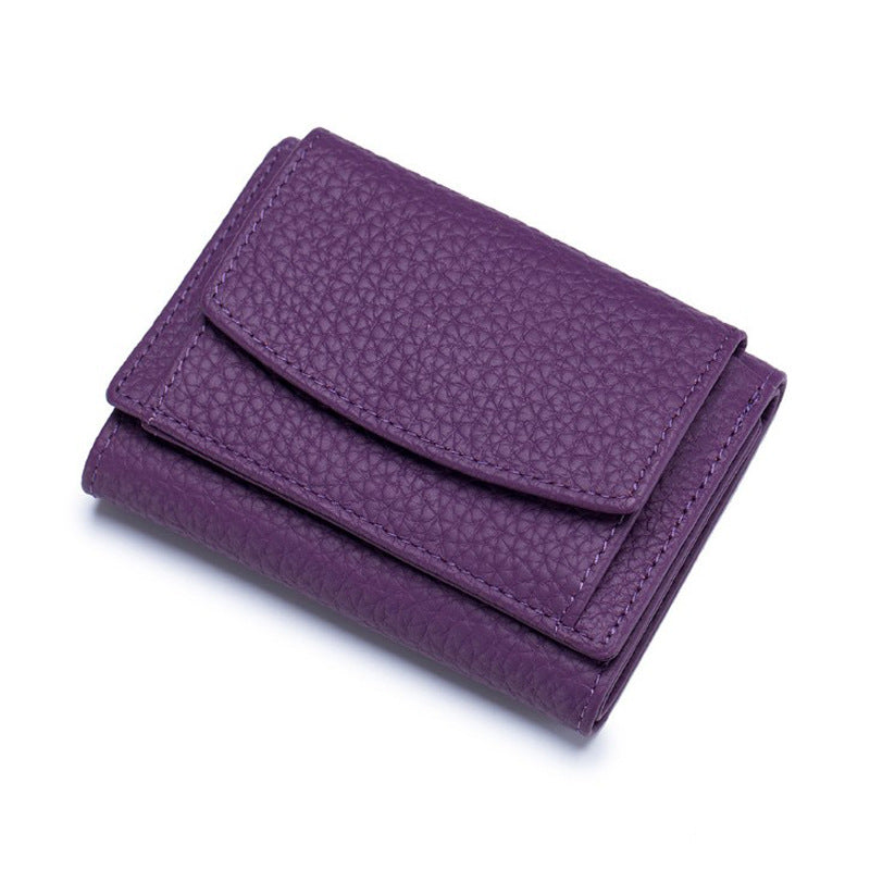 Women's Fashion Leather Mini Short Style Ladies Wallets