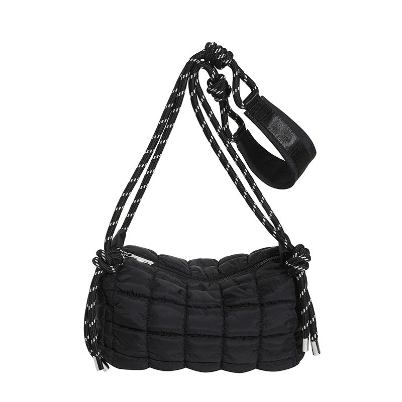 Women's Trendy Bubble Pillow Cotton Jacket Cloud Shoulder Bags