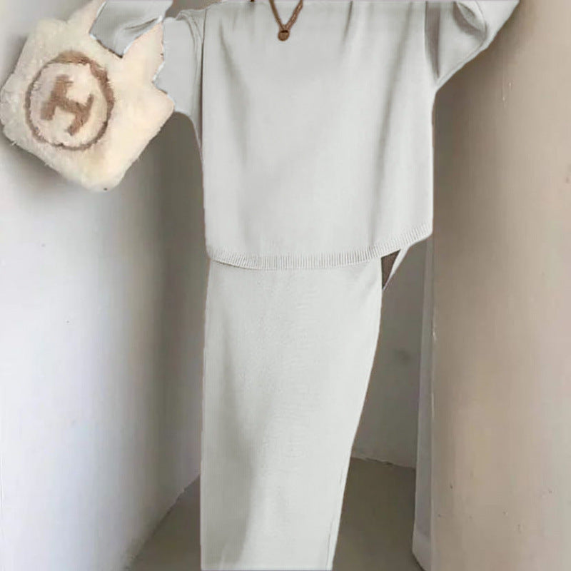 Women's Spring Solid Color Minimalist Long Sleeve Suits