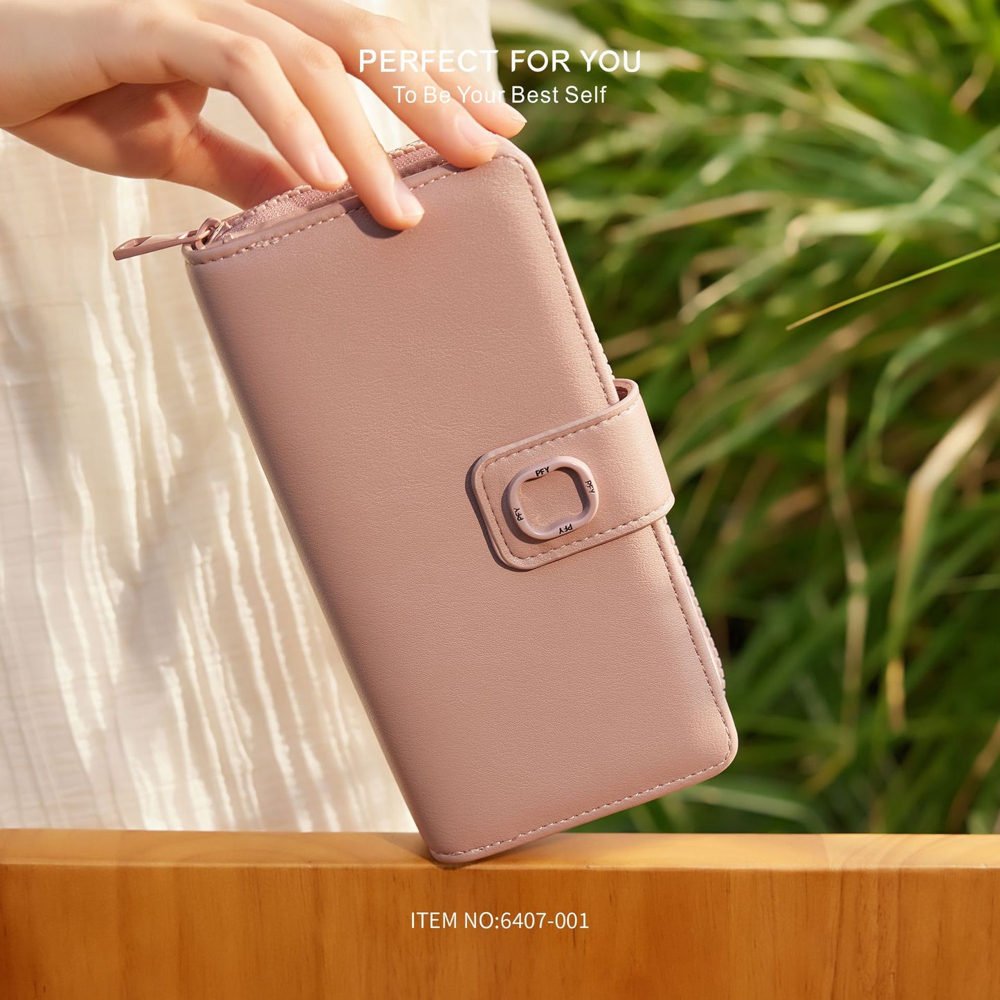 Women's Fashion Simple High Sense Multiple Slots Ladies Wallets