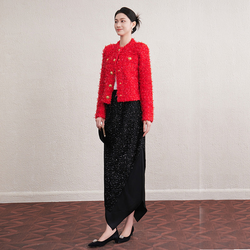 French Style Classic Temperament Entry Lux Knitwear