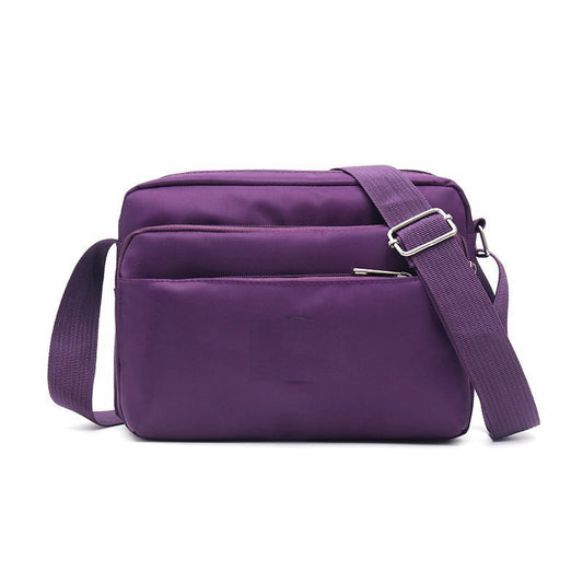 Large Capacity Lightweight Oxford Cloth Zipper Crossbody Bags