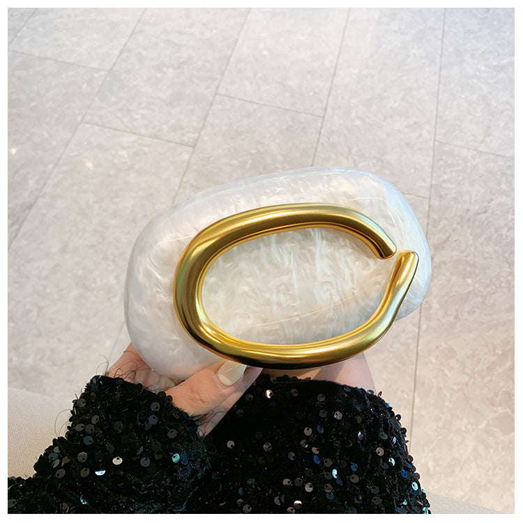 Chain Acrylic High-grade Hand Dinner Dress Bags