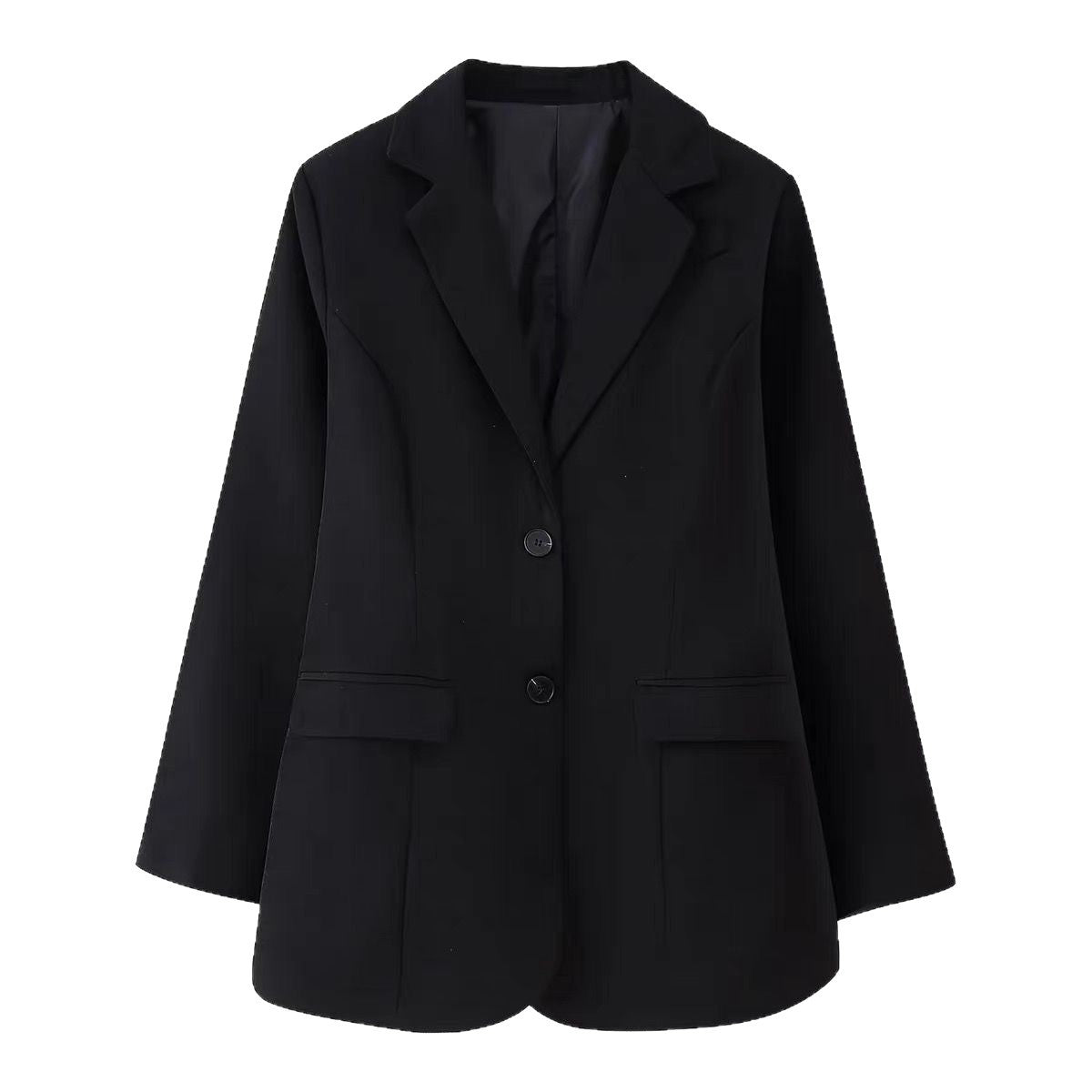 Women's Commute Style Simple Single-breasted Tight Waist Slim Blazers