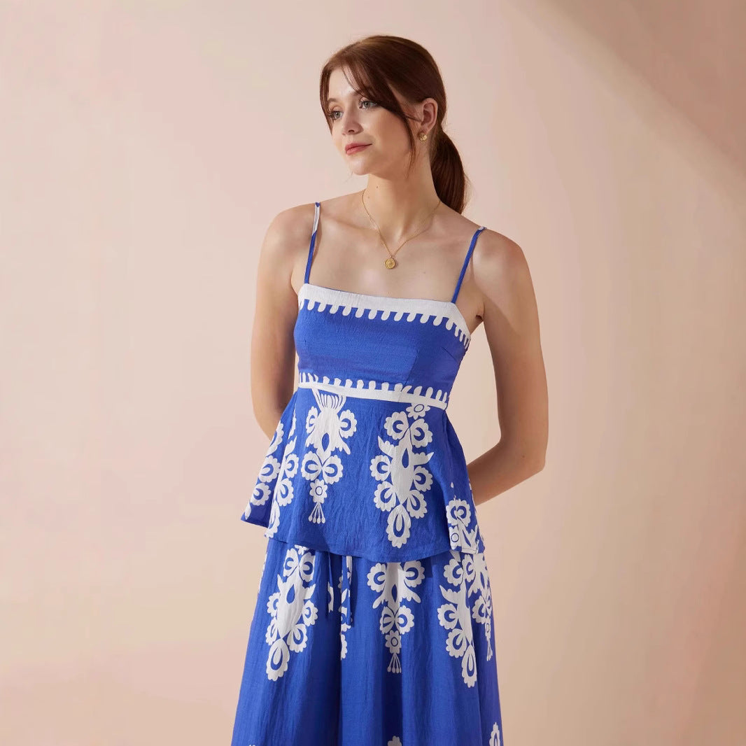 Summer Ethnic Style Temperament Slim Fit Suits