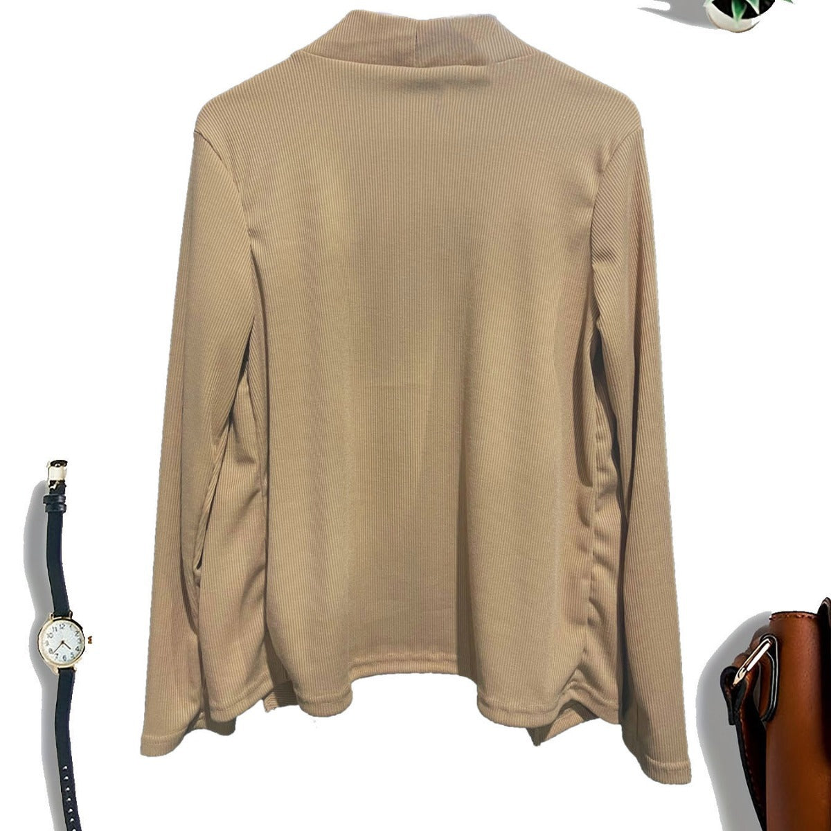 Women's Autumn Long Sleeve Solid Color Casual Small Suit