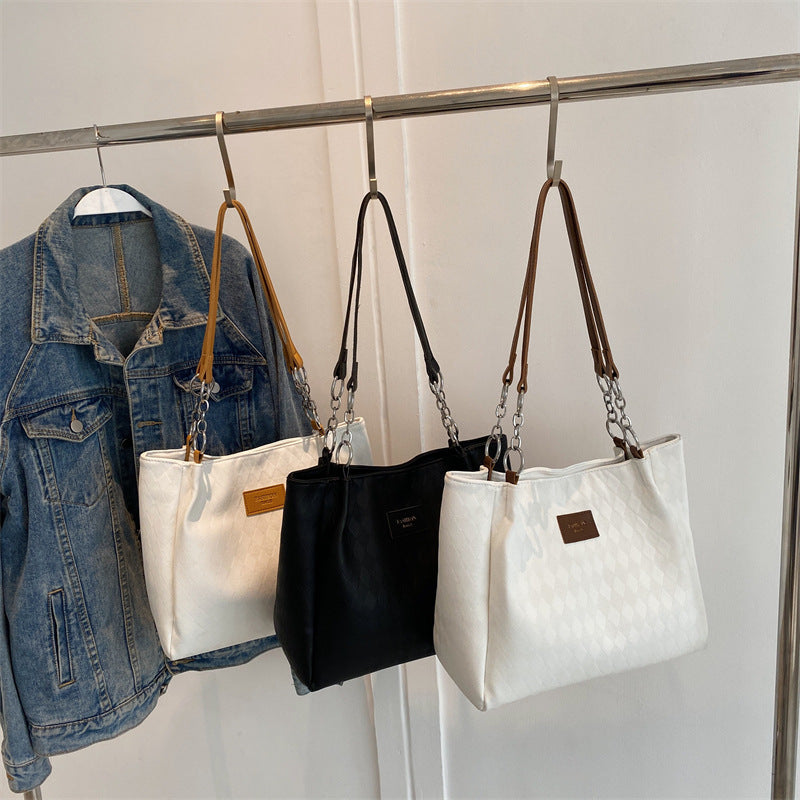 Women's Spring High Sense Niche Trend Commuter Large Tote Bags