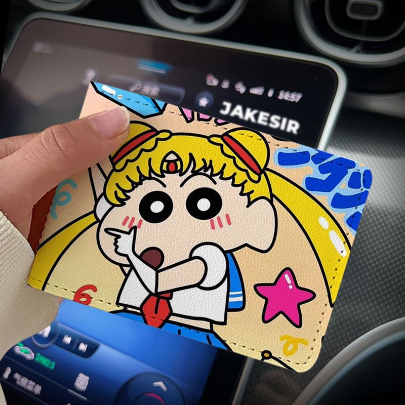 Cute License Protective Cover Driving Motor Card Holder