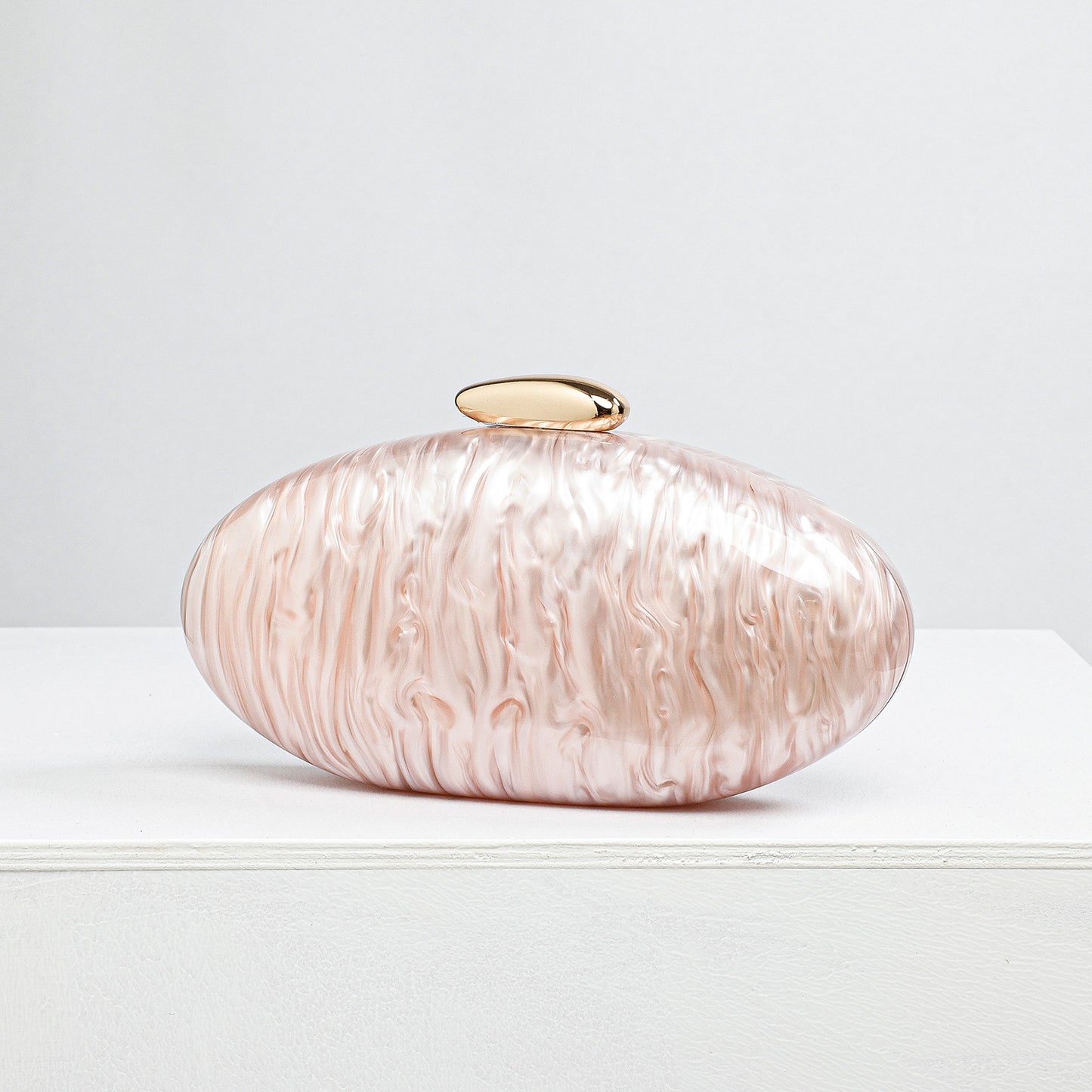 Women's Xi Press Acrylic Banquet Clutch Chain Evening Bags