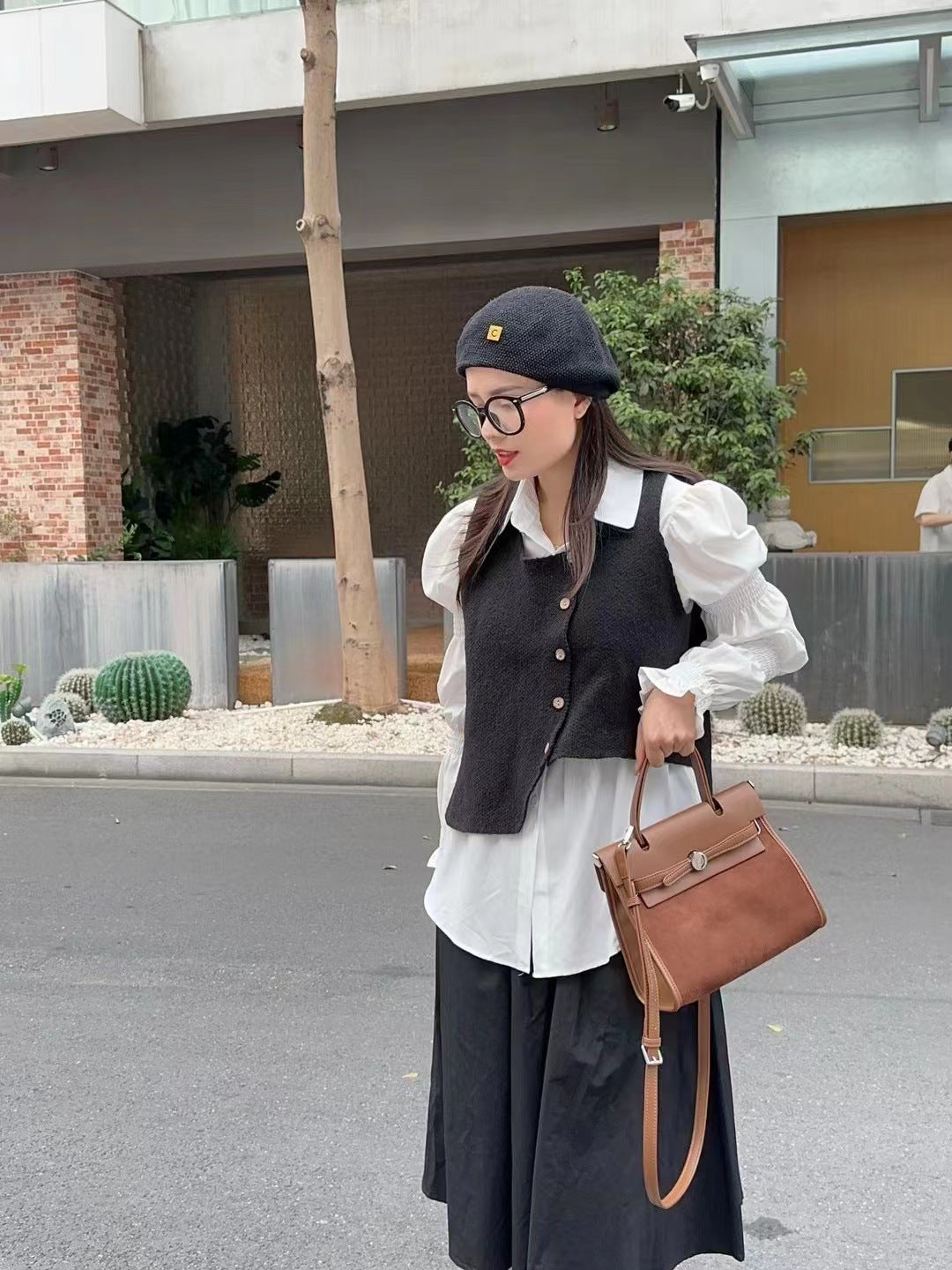 Attractive Comfortable Women's Canvas Kelly High-grade Crossbody Bags