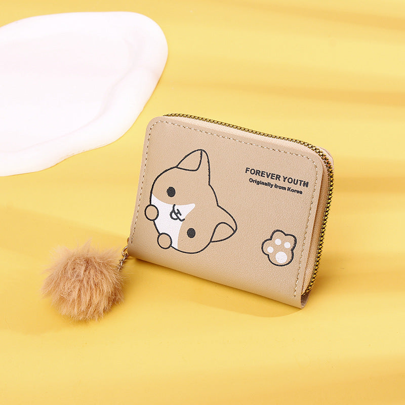 Popular Elegant High-grade Fashion Trendy Short Ladies Wallets