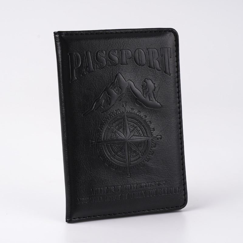 Passport Cover Position Ticket Clip Straight Card Holder