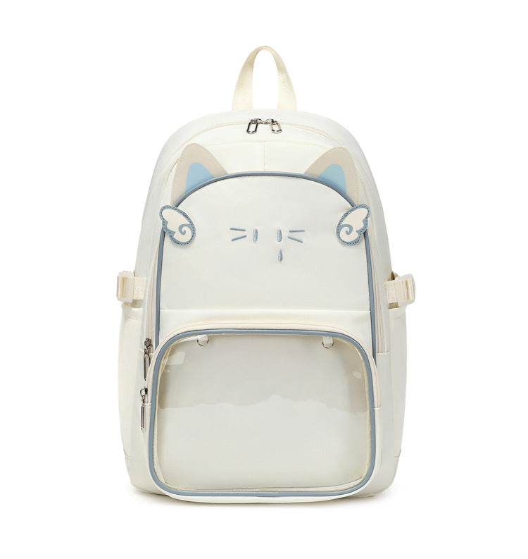 Pain Large Amount Of Food Bar Rice Middle School Students' Schoolbags