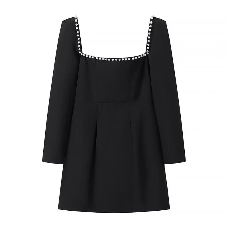 Early Spring Long-sleeved French Elegant Mini Dresses